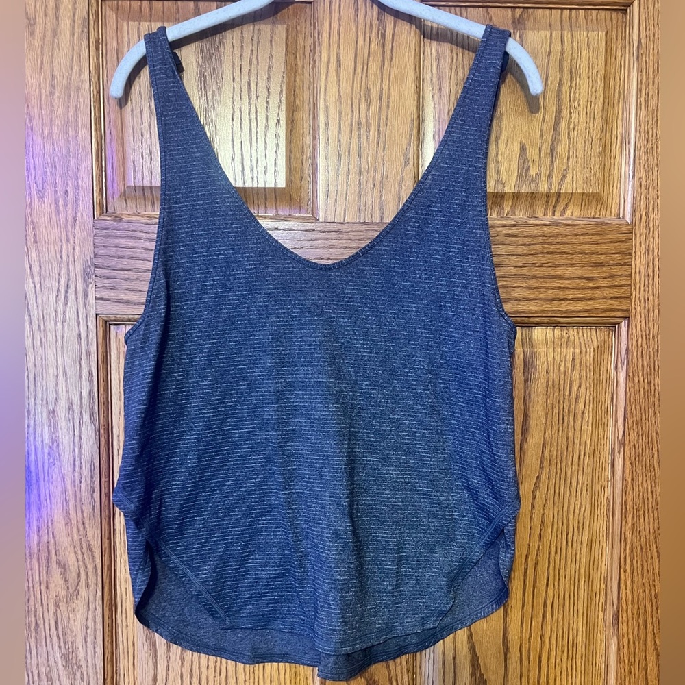 LuluLemon Dark Gray Tank Size 2